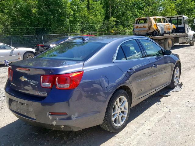 1G11C5SLXFF341081 - 2015 CHEVROLET MALIBU 1LT 蓝色 照片 4