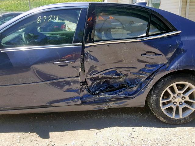 1G11C5SLXFF341081 - 2015 CHEVROLET MALIBU 1LT 蓝色 照片 9