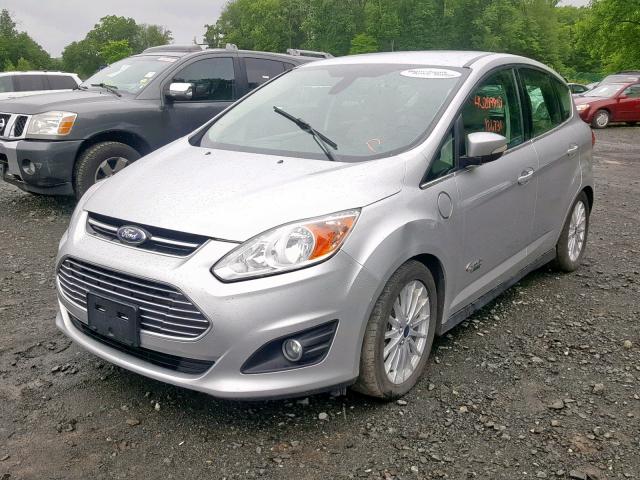 1FADP5CU4DL548750 - 2013 FORD C-MAX PREM SILVER photo 2