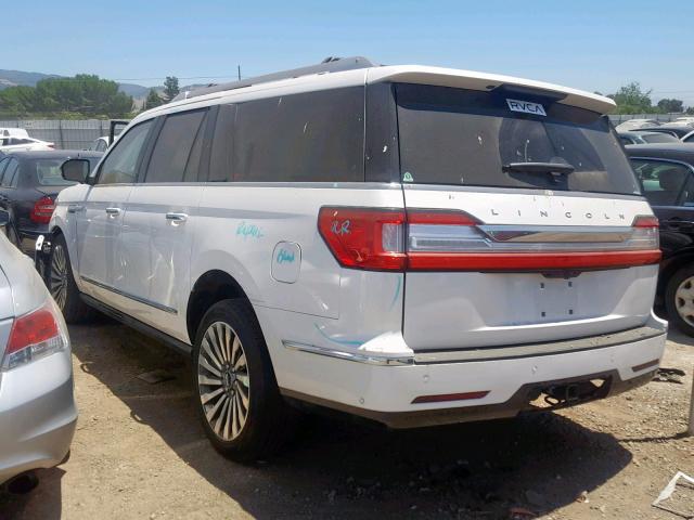 5LMJJ3LT1JEL20627 - 2018 LINCOLN NAVIGATOR WHITE photo 3