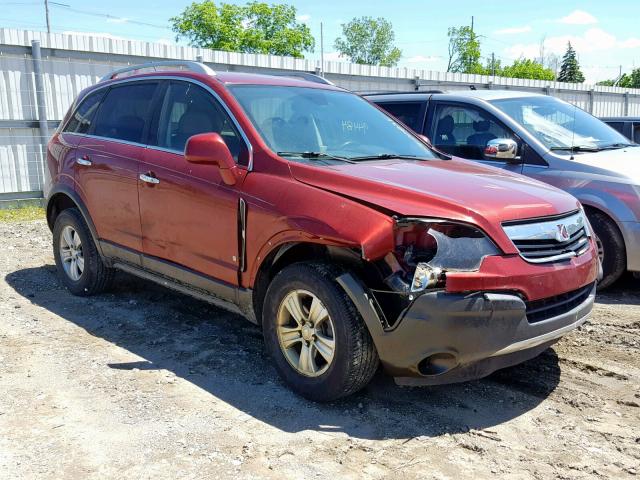 3GSCL33P48S725253 - 2008 SATURN VUE XE RED photo 1