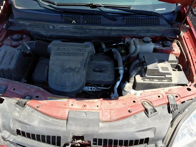 3GSCL33P48S725253 - 2008 SATURN VUE XE RED photo 7