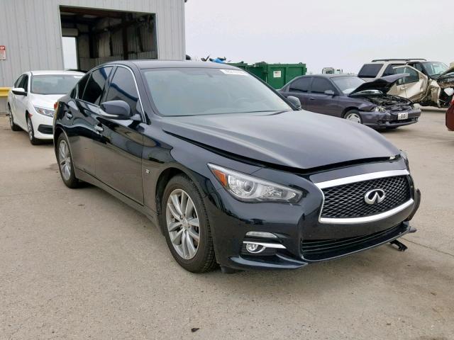 JN1BV7AP9FM351315 - 2015 INFINITI Q50 BASE BLACK photo 1