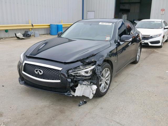 JN1BV7AP9FM351315 - 2015 INFINITI Q50 BASE BLACK photo 2