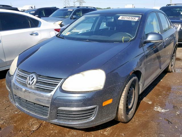 3VWPF71K06M635728 - 2006 VOLKSWAGEN JETTA VALU BLUE photo 2