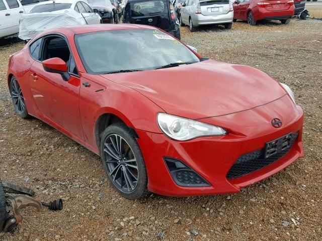 JF1ZNAA12D1726518 - 2013 TOYOTA SCION FR-S RED photo 1