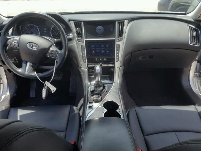 JN1BV7AP5FM339842 - 2015 INFINITI Q50 BASE SILVER photo 9