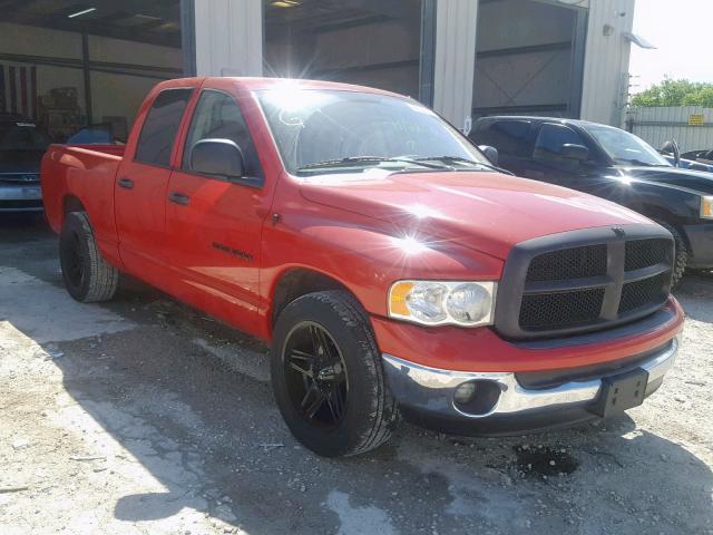 1D7HA18N95S270433 - 2005 DODGE RAM 1500 S RED photo 1