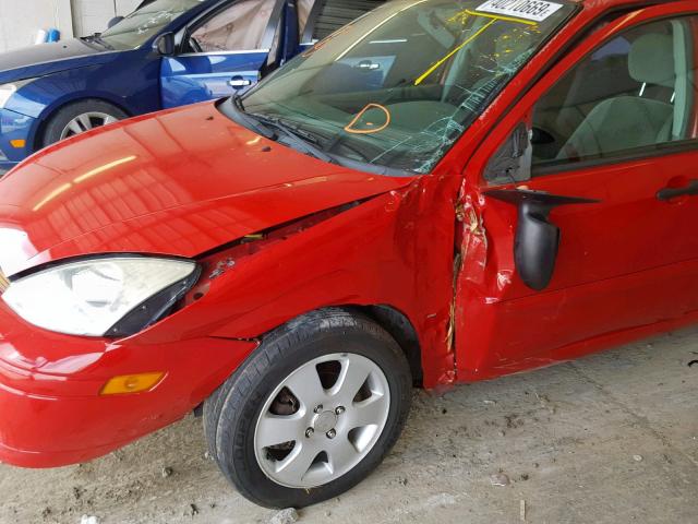 3FAFP37362R185820 - 2002 FORD FOCUS ZX5 RED photo 9