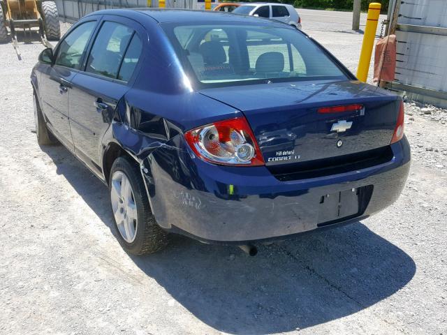 1G1AL58F487293611 - 2008 CHEVROLET COBALT LT BLUE photo 3