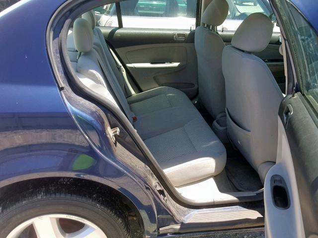 1G1AL58F487293611 - 2008 CHEVROLET COBALT LT BLUE photo 6