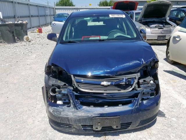 1G1AL58F487293611 - 2008 CHEVROLET COBALT LT BLUE photo 9