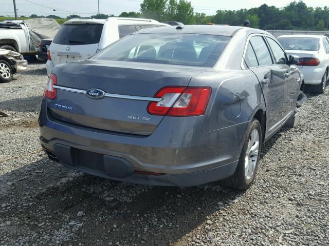 1FAHP2HW5BG106527 - 2011 FORD TAURUS SEL GRAY photo 4