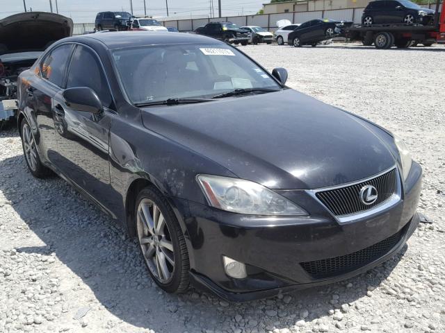 JTHBK262885064906 - 2008 LEXUS IS 250 BLACK photo 1