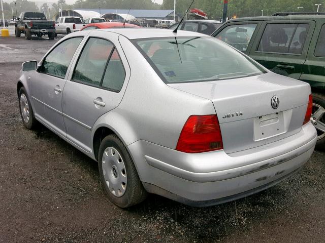 3VWSK69MX1M106690 - 2001 VOLKSWAGEN JETTA GLS SILVER photo 3