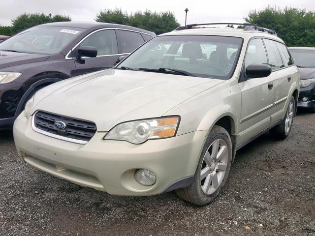 4S4BP61CX77323064 - 2007 SUBARU LEGACY OUT GOLD photo 2