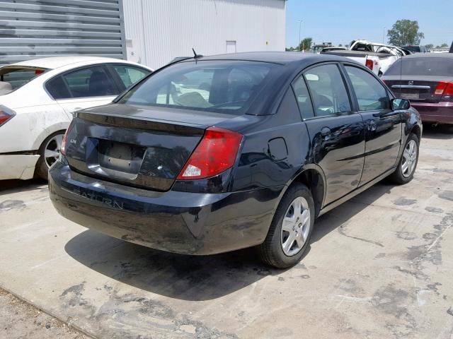 1G8AJ55F36Z141218 - 2006 SATURN ION LEVEL BLACK photo 4