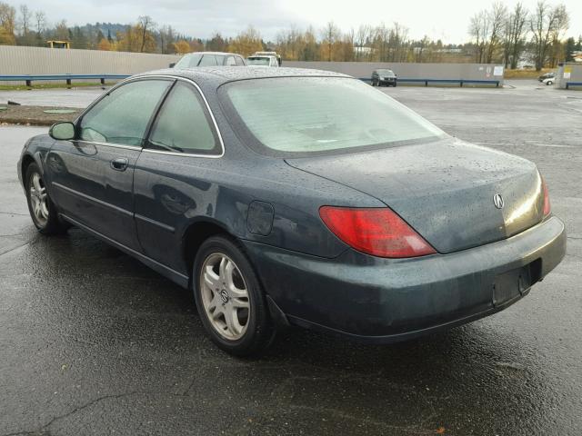 19UYA325XWL005175 - 1998 ACURA 2.3CL GREEN photo 3