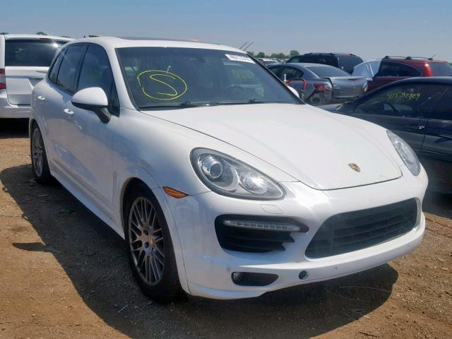 WP1AD2A24DLA70477 - 2013 PORSCHE CAYENNE GT WHITE photo 1