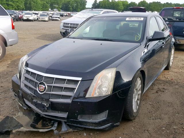 1G6DF5EY7B0169126 - 2011 CADILLAC CTS LUXURY BLACK photo 2