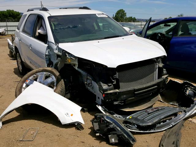 1GKKRSKDXHJ221075 - 2017 GMC ACADIA LIM WHITE photo 1