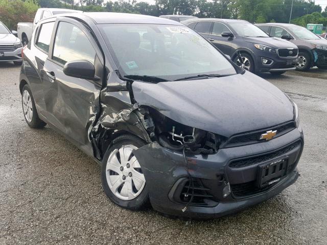 KL8CB6SA6HC735021 - 2017 CHEVROLET SPARK LS GRAY photo 1