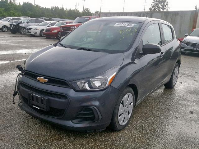 KL8CB6SA6HC735021 - 2017 CHEVROLET SPARK LS GRAY photo 2