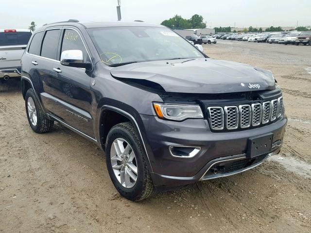 1C4RJFCT2HC914693 - 2017 JEEP GRAND CHER GRAY photo 1