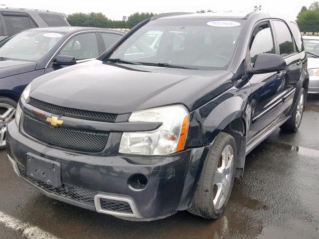 2CNDL037186051930 - 2008 CHEVROLET EQUINOX SP BLACK photo 2