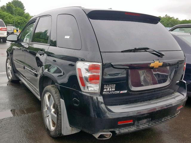 2CNDL037186051930 - 2008 CHEVROLET EQUINOX SP BLACK photo 3