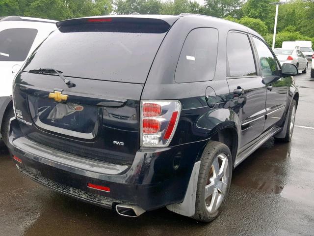 2CNDL037186051930 - 2008 CHEVROLET EQUINOX SP BLACK photo 4