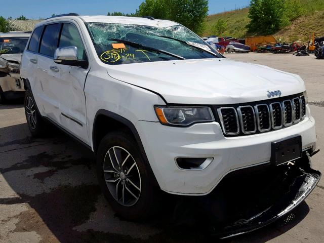 1C4RJFBG4HC810078 - 2017 JEEP GRAND CHER WHITE photo 1