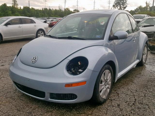 3VWRW31C79M517495 - 2009 VOLKSWAGEN NEW BEETLE ლურჯი ფოტო 2