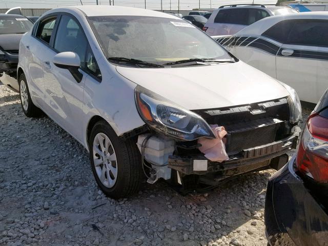 KNADM4A3XG6664929 - 2016 KIA RIO LX WHITE photo 1