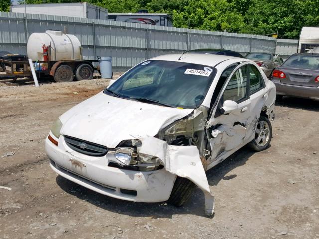 KL1TG566X6B569508 - 2006 CHEVROLET AVEO LT WHITE photo 2