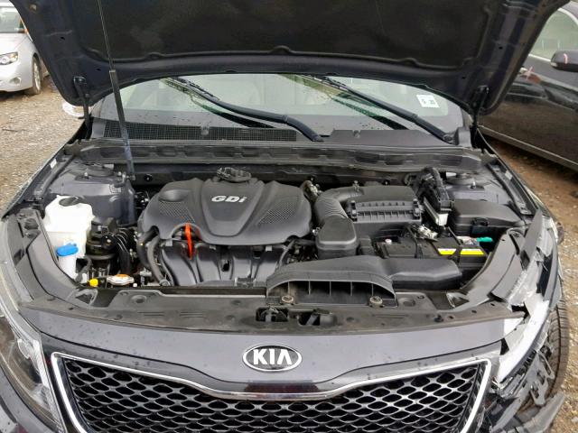 5XXGN4A78FG472120 - 2015 KIA OPTIMA EX GRAY photo 7