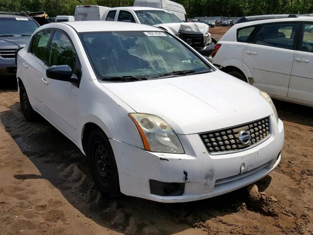 3N1AB61E17L720984 - 2007 NISSAN SENTRA 2.0 WHITE photo 1