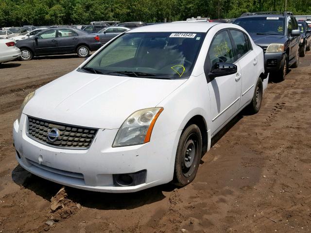 3N1AB61E17L720984 - 2007 NISSAN SENTRA 2.0 WHITE photo 2