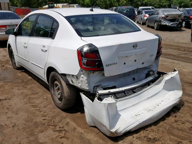 3N1AB61E17L720984 - 2007 NISSAN SENTRA 2.0 WHITE photo 3