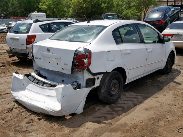 3N1AB61E17L720984 - 2007 NISSAN SENTRA 2.0 WHITE photo 4