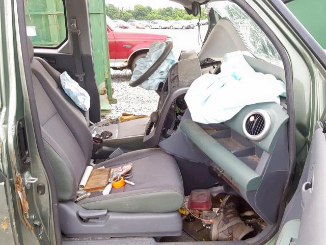 5J6YH28615L026798 - 2005 HONDA ELEMENT EX GREEN photo 5