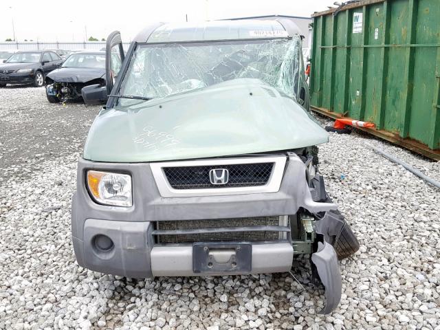 5J6YH28615L026798 - 2005 HONDA ELEMENT EX GREEN photo 7