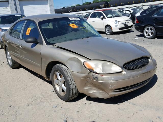 1FAFP5521YG265371 - 2000 FORD TAURUS SES BEIGE photo 1