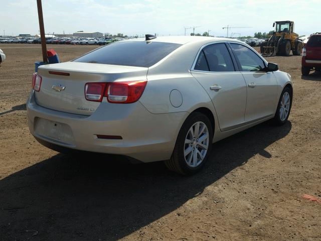 1G11B5SL5FF186121 - 2015 CHEVROLET MALIBU LS GOLD photo 4