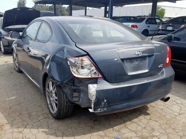 JTKDE177050054135 - 2005 TOYOTA SCION TC GRAY photo 3