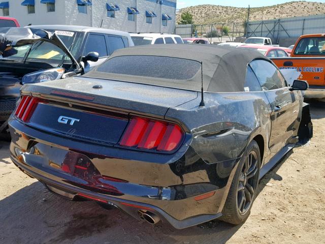 1FATP8FF8F5434199 - 2015 FORD MUSTANG GT BLACK photo 4