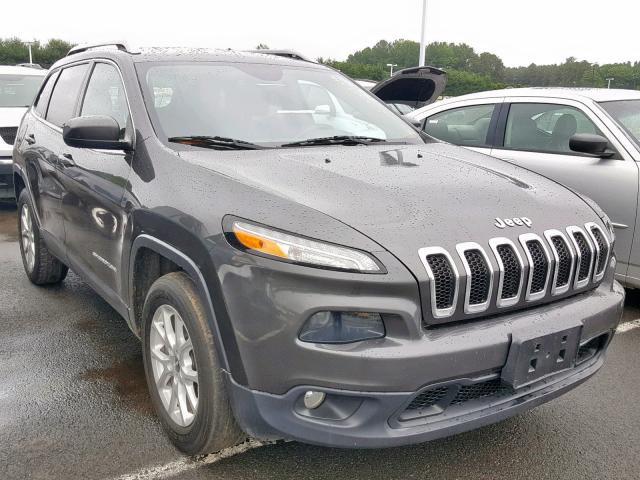 1C4PJMCB1EW146511 - 2014 JEEP CHEROKEE L BLACK photo 1