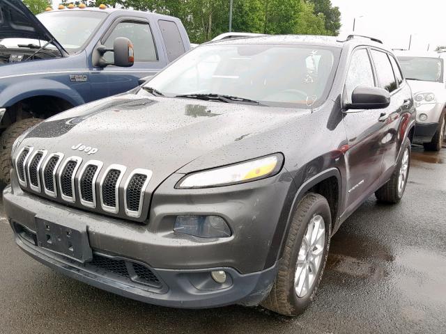 1C4PJMCB1EW146511 - 2014 JEEP CHEROKEE L BLACK photo 2