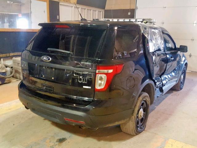 1FM5K8AR7DGA88937 - 2013 FORD EXPLORER P BLACK photo 4