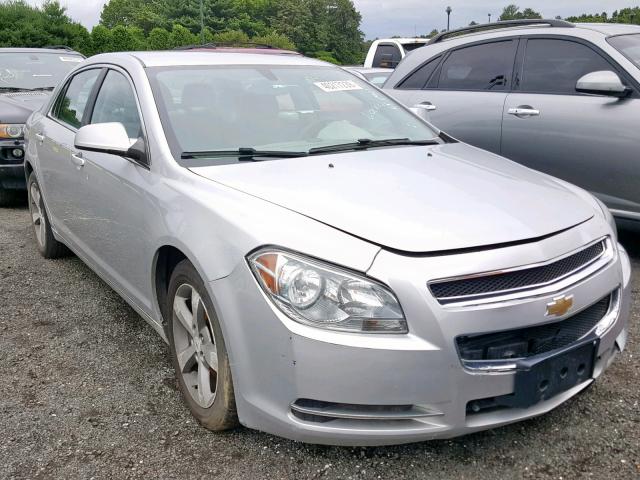 1G1ZC5E14BF347028 - 2011 CHEVROLET MALIBU 1LT SILVER photo 1